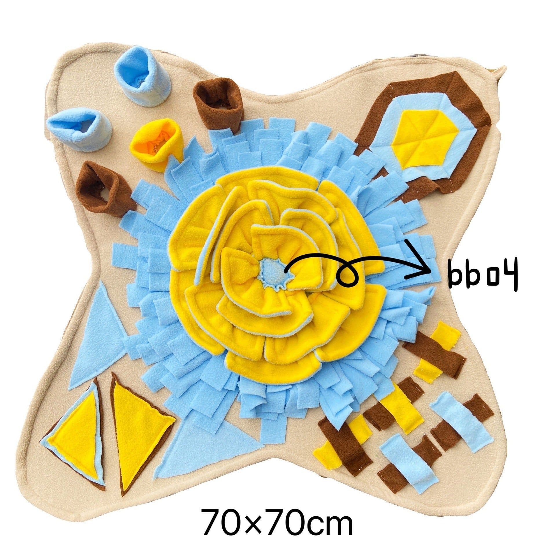 image-Pet Dog Sniffing Mat Training Blanket Bite-Resistant Polyester