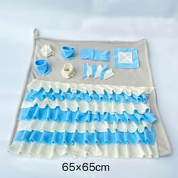 image-Pet Dog Sniffing Mat Training Blanket Bite-Resistant Polyester