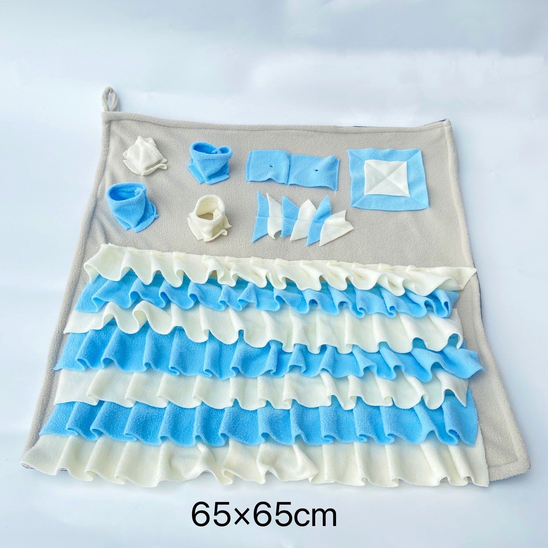 image-Pet Dog Sniffing Mat Training Blanket Bite-Resistant Polyester