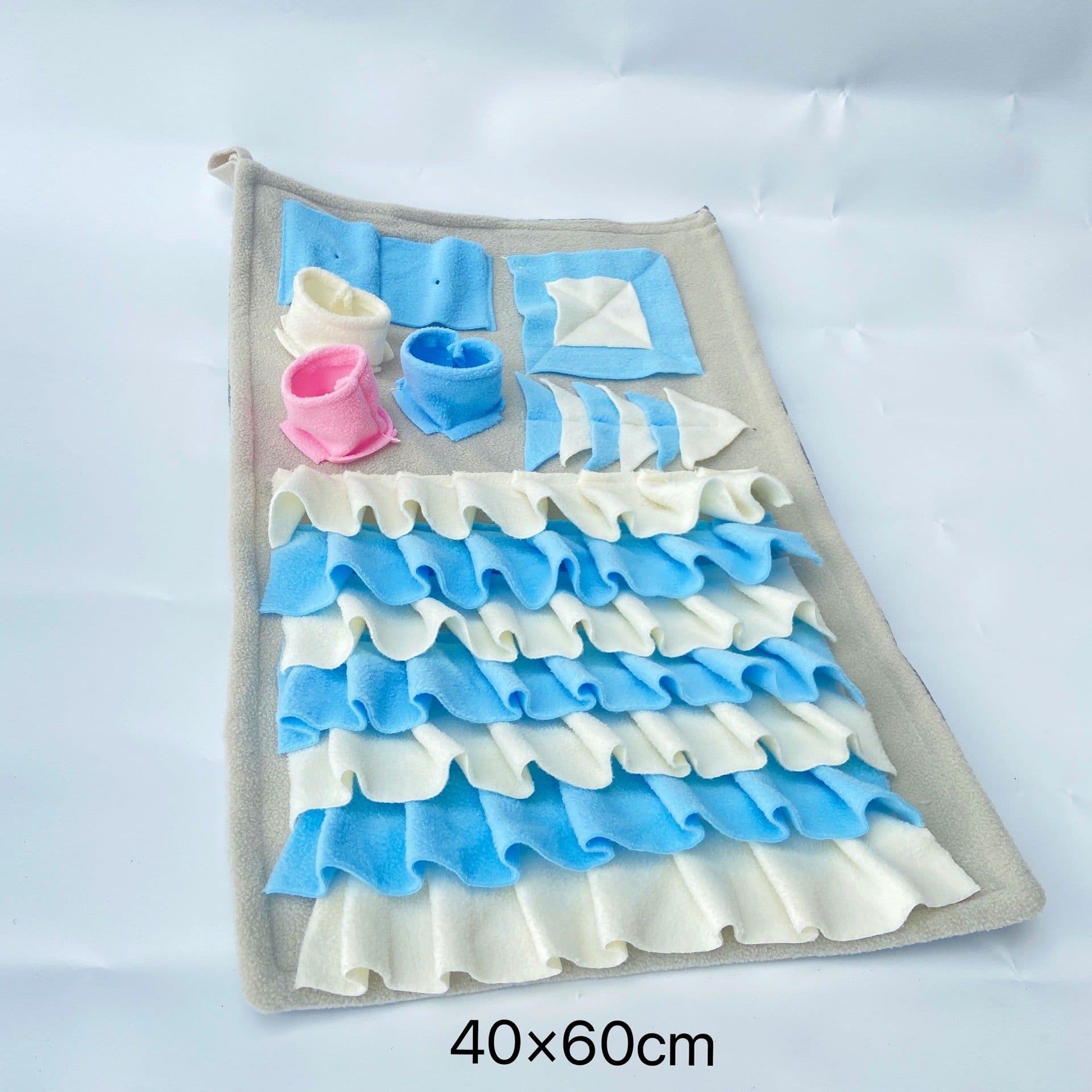 image-Pet Dog Sniffing Mat Training Blanket Bite-Resistant Polyester