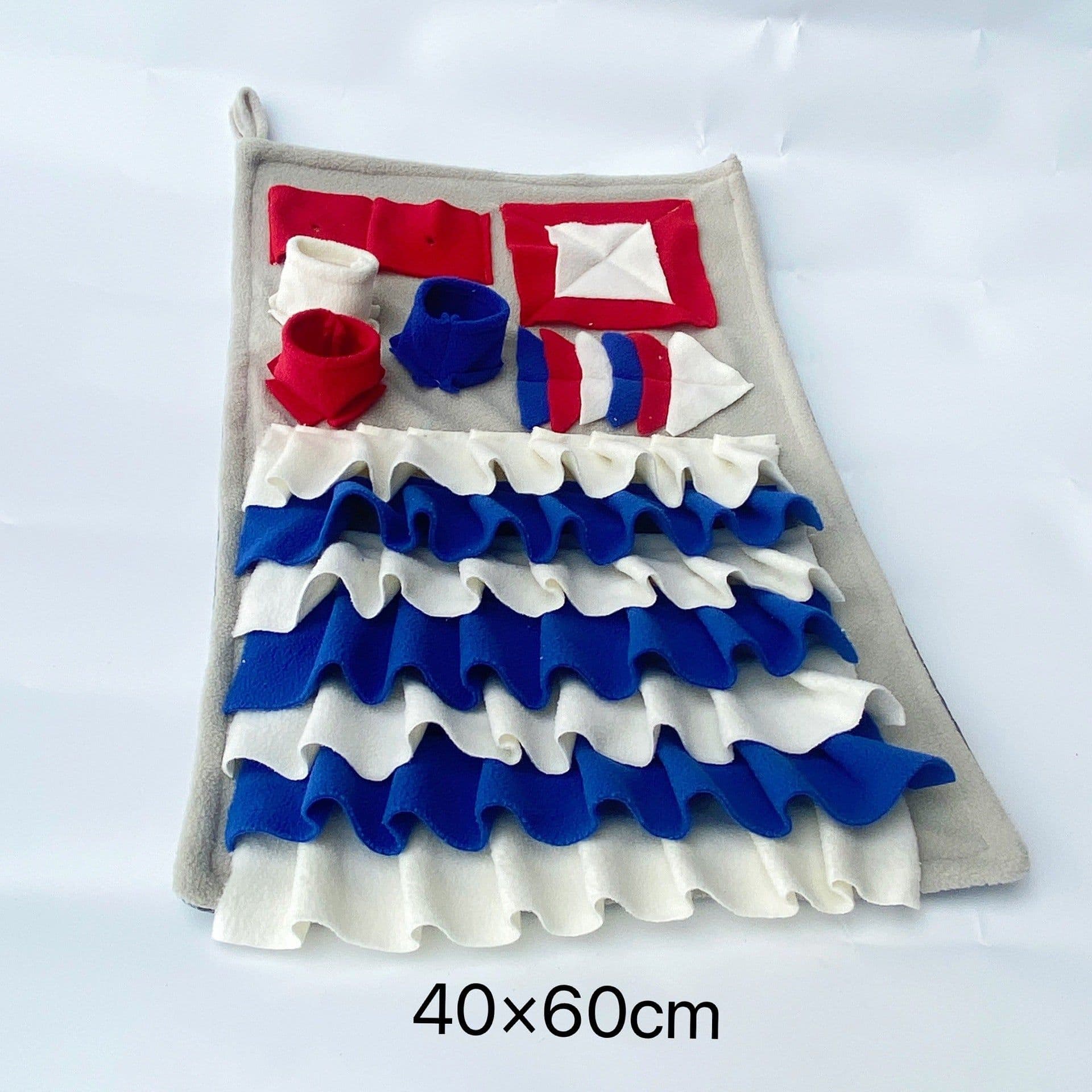 image-Pet Dog Sniffing Mat Training Blanket Bite-Resistant Polyester