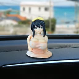 image-Sakuragi PVC Kanako Figure Car Dashboard Decoration 5.6cm