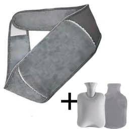 image-Hot Water Bottle with Plush Belt for Heating Therapy