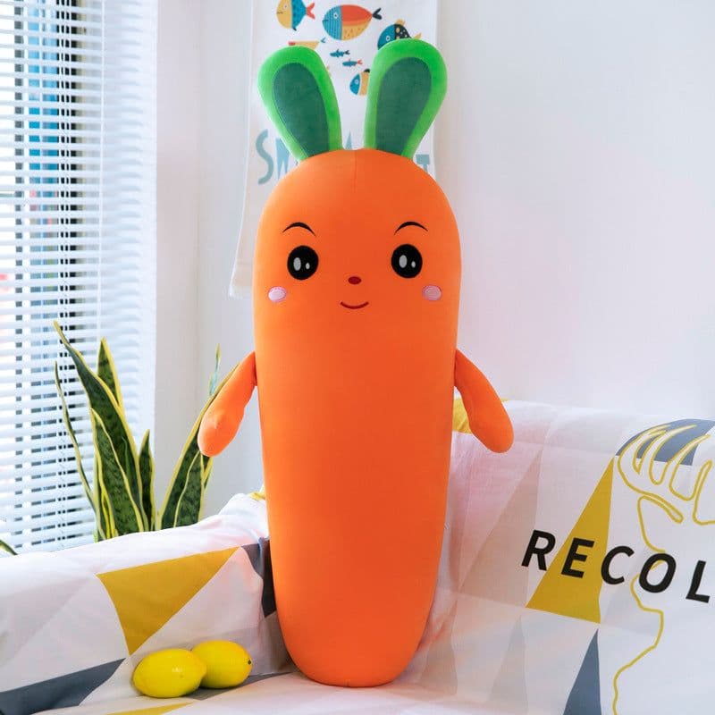 image-Down Cotton Carrot Plush Toy Pillow Doll 130cm