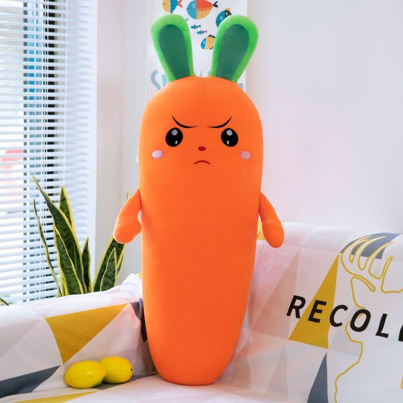 image-Down Cotton Carrot Plush Toy Pillow Doll 130cm