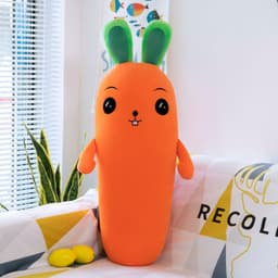 image-Down Cotton Carrot Plush Toy Pillow Doll 130cm