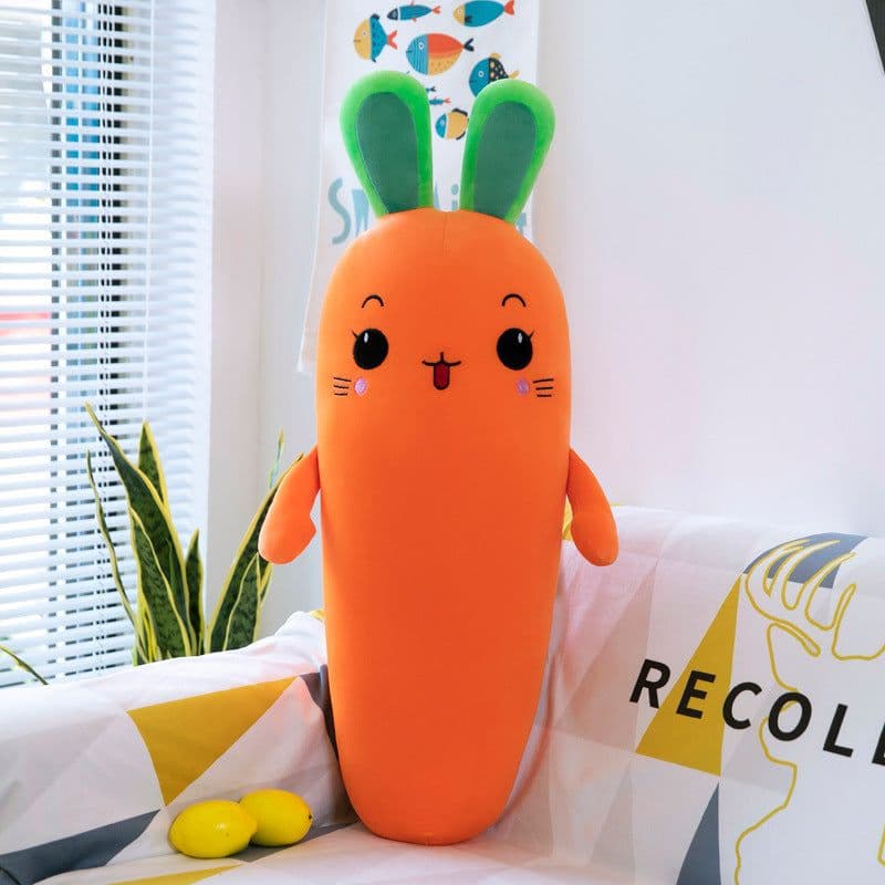 image-Down Cotton Carrot Plush Toy Pillow Doll 130cm