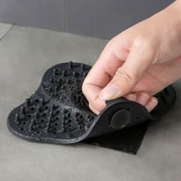image-H.L HL33232 TPR Suction Cup Floor Drain Hair Filter Cover Blue
