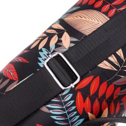 image-Yoga Mat Bag Canvas Shoulder Backpack Large Capacity Storage