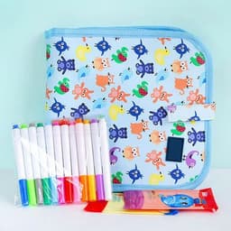 image-Children's Portable Drawing Board Water Chalk Graffiti Book 8 Pages
