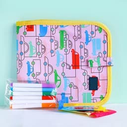 image-Children's Portable Drawing Board Water Chalk Graffiti Book 8 Pages