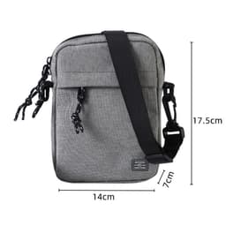 image-Mikanu Men's Shoulder Messenger Bag Oxford Cloth Crossbody Satchel