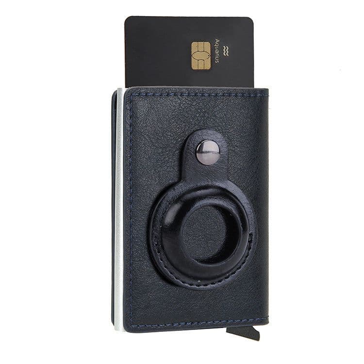image-Amazon WISH RFID Card Holder Wallet with AirTag Pocket for Men