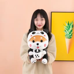 image-Shiba Inu Plush Toy Doll Pillow Hug Cushion Gift