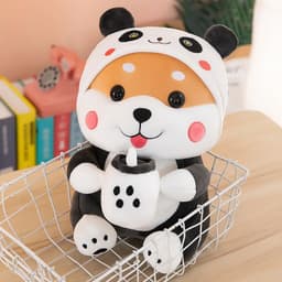 image-Shiba Inu Plush Toy Doll Pillow Hug Cushion Gift