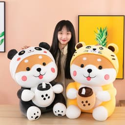 image-Shiba Inu Plush Toy Doll Pillow Hug Cushion Gift