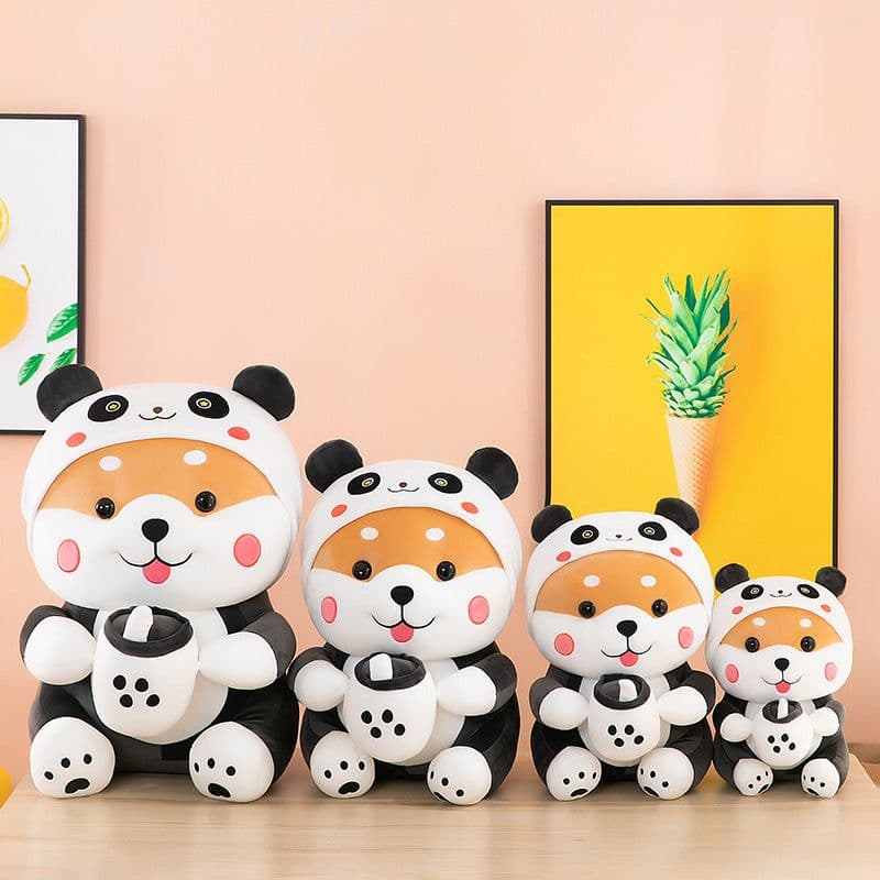 image-Shiba Inu Plush Toy Doll Pillow Hug Cushion Gift