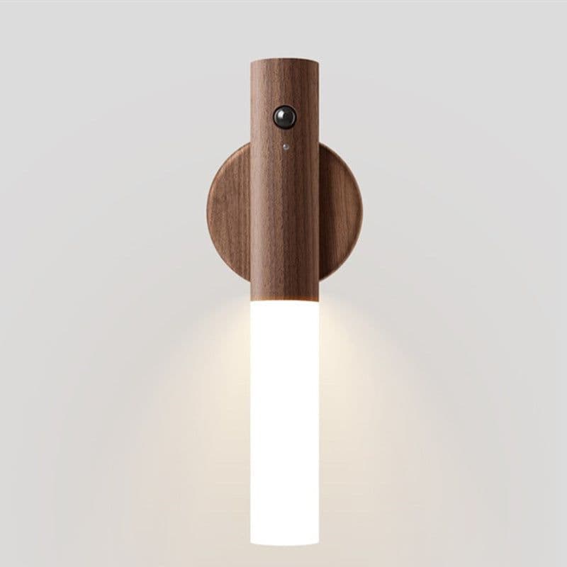 image-LED Rechargeable Motion Sensor Night Light USB Powered Wall Mount