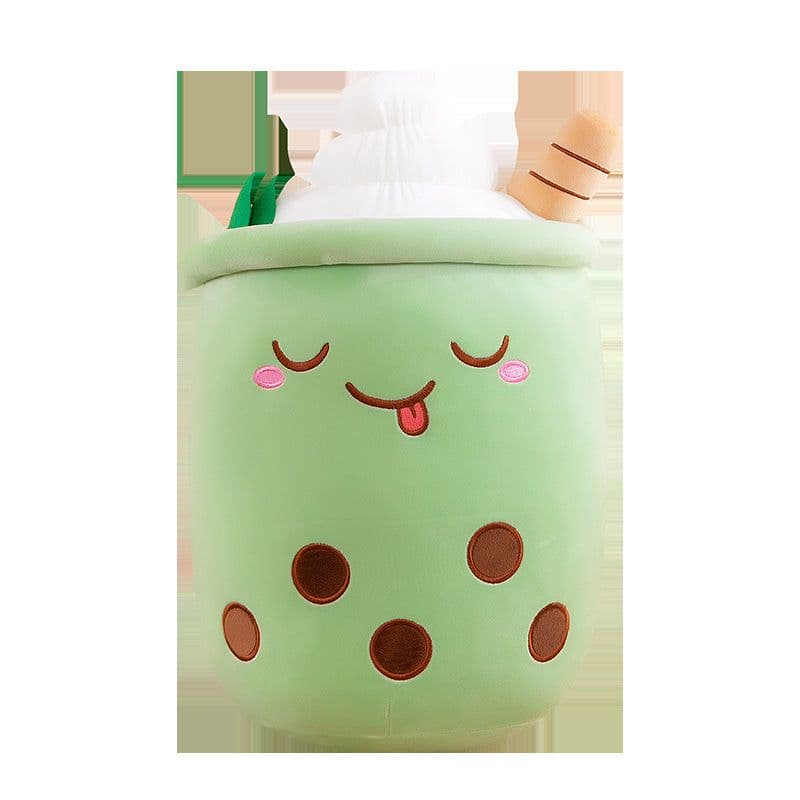 image-Plush Milk Tea Cup Doll Pillow 70cm Short Plush PP Cotton Fill
