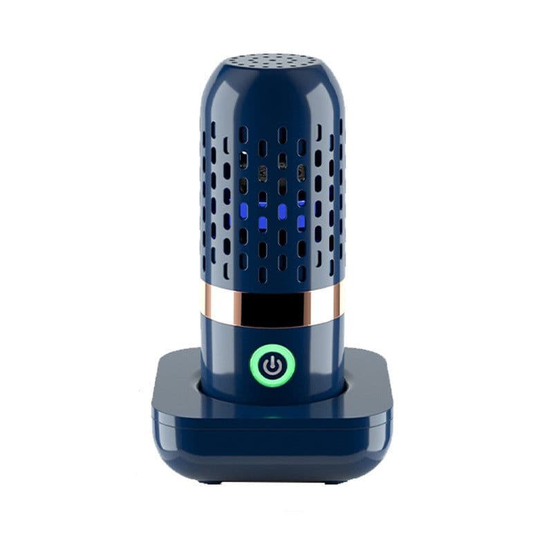 image-Wireless Capsule Food Purifier 4L Vegetable Washing Machine Blue