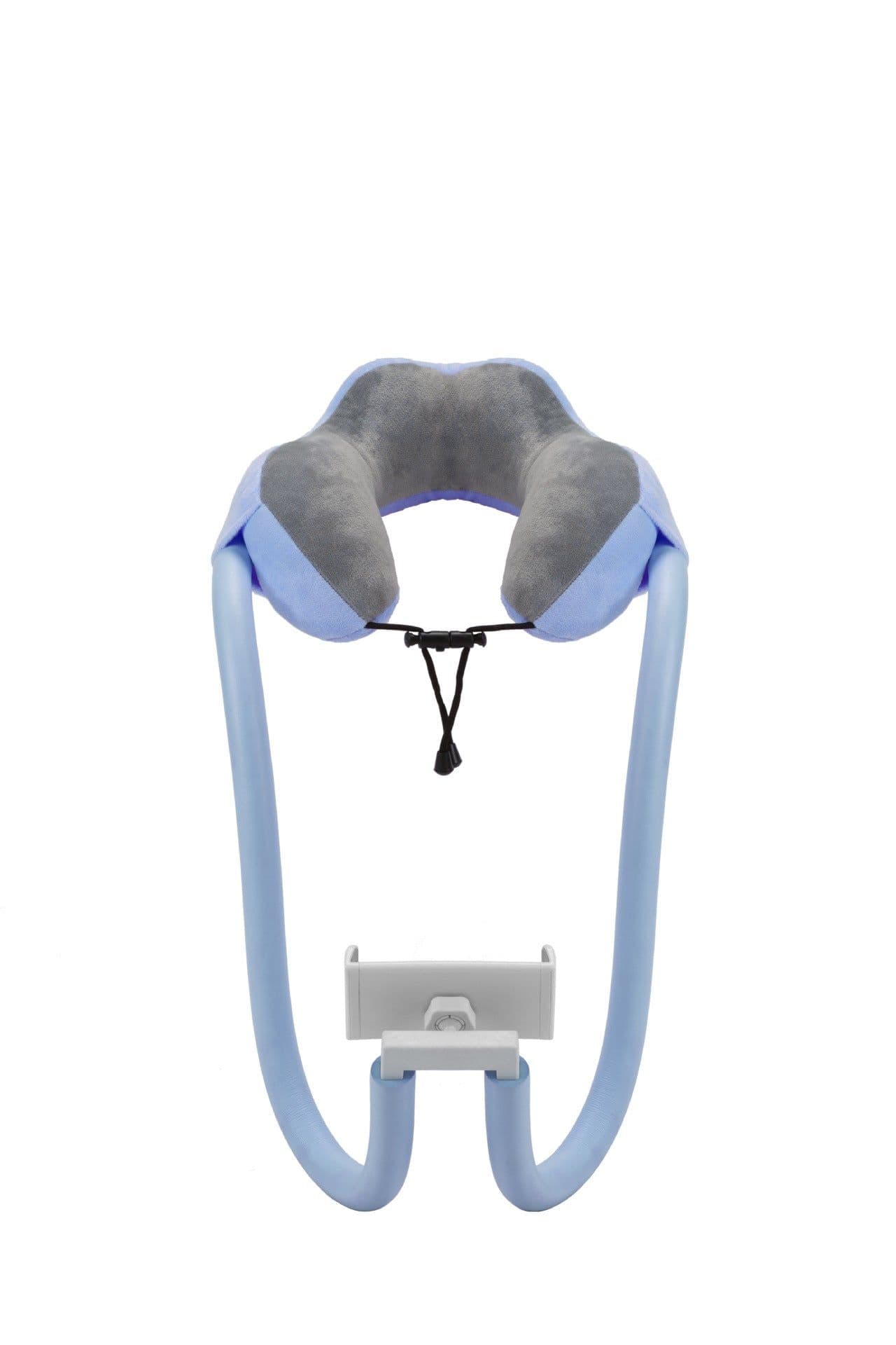 image-FeixiangPillow U-Shaped Neck Pillow with Mobile Phone Bracket