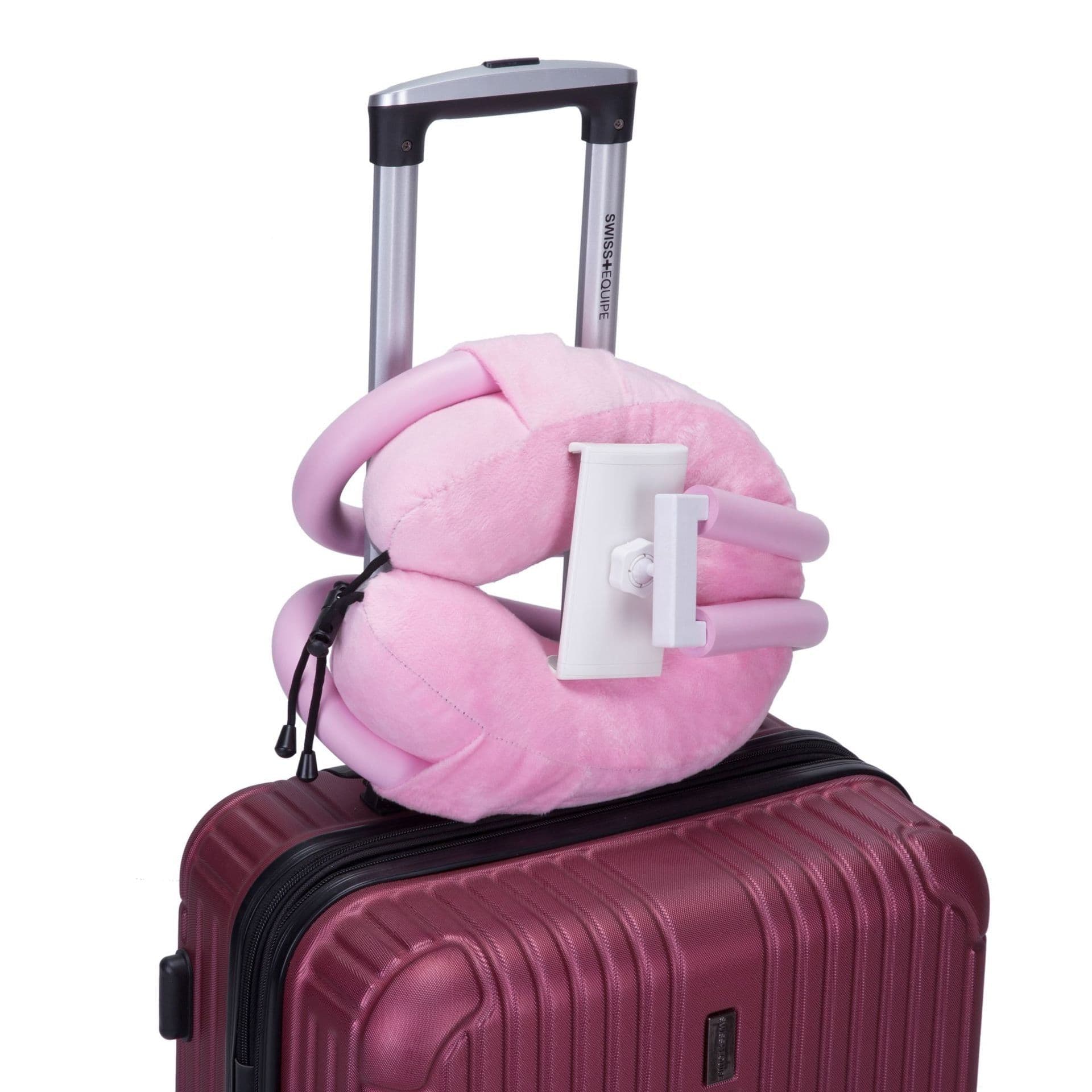 image-FeixiangPillow U-Shaped Neck Pillow with Mobile Phone Bracket