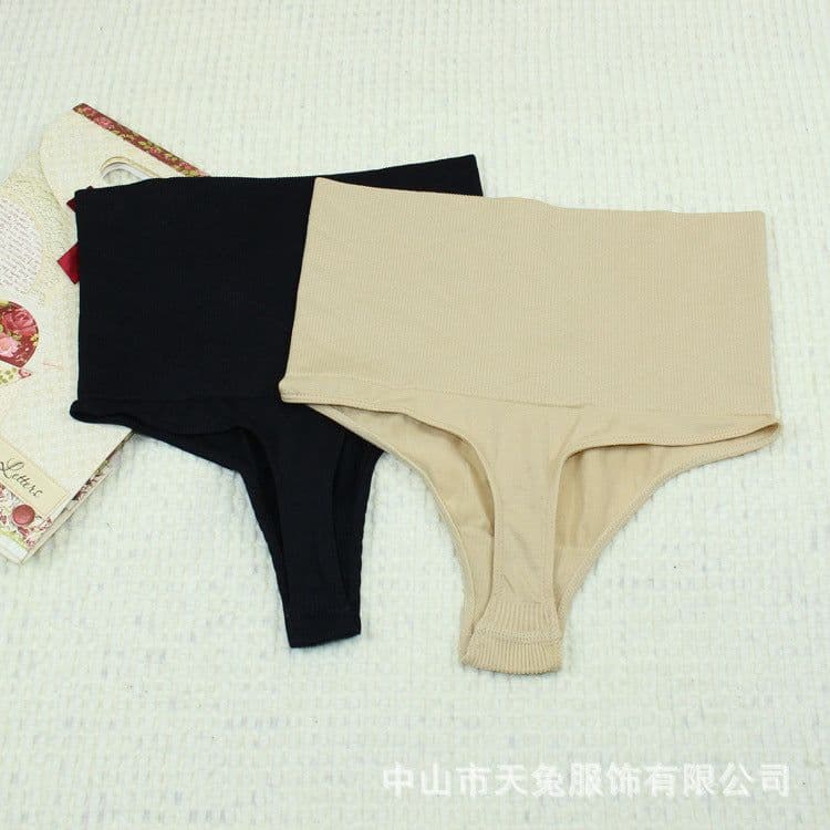 image-Danish Han Seamless High-Waist Tummy Control Shaping Thong