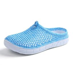 image-Women's Hollow Breathable Beach Clogs Summer Flat Slip-On Sandals
