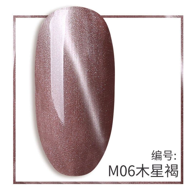image-Yu Linna Gel Nail Polish Set - Cat's Eye Phototherapy Collection