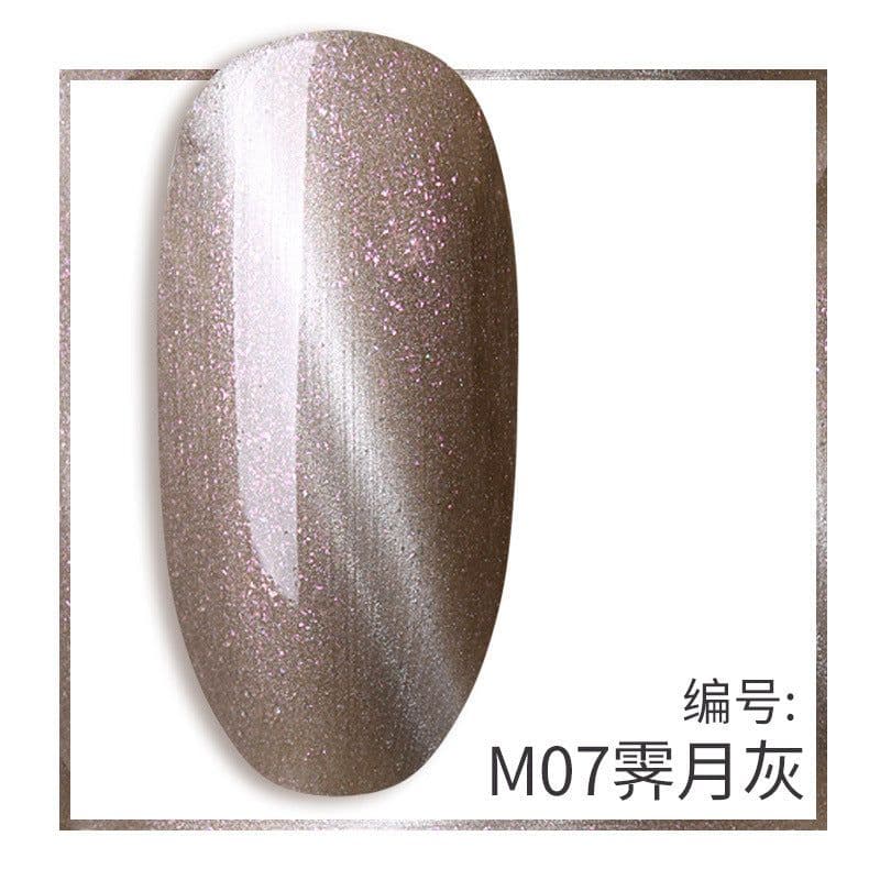 image-Yu Linna Gel Nail Polish Set - Cat's Eye Phototherapy Collection