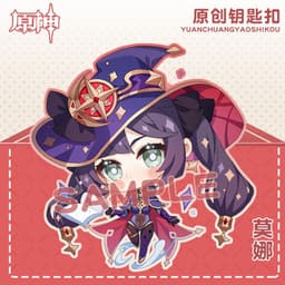 image-Genshin Impact Acrylic Keychain Characters Collection
