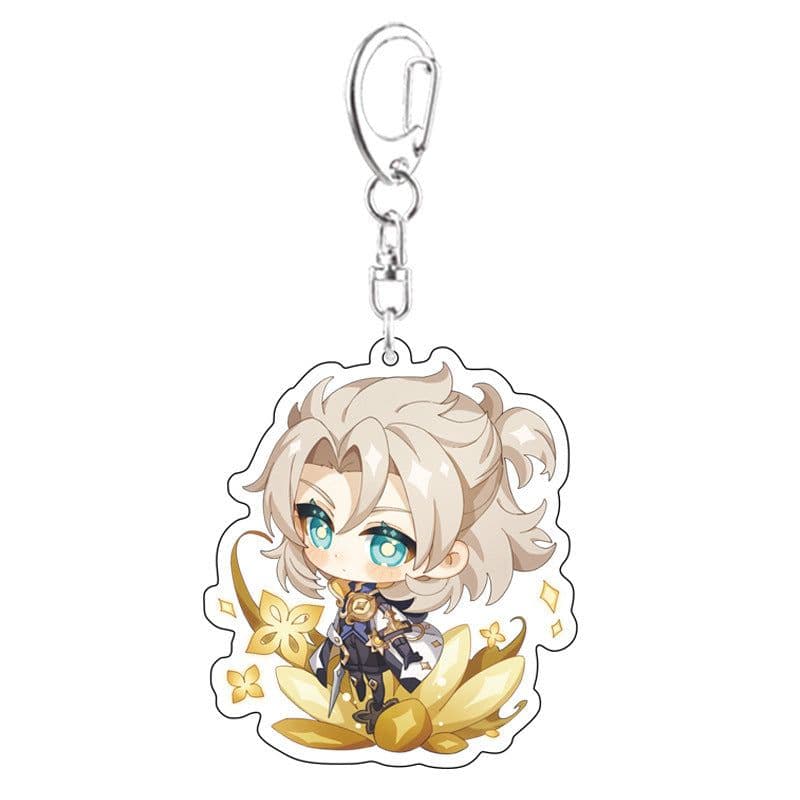 image-Genshin Impact Acrylic Keychain Characters Collection