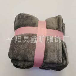 image-Unisex Hooded Fleece Blanket Hoodie - Solid Color Outdoor Leisure