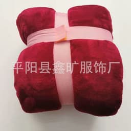 image-Unisex Hooded Fleece Blanket Hoodie - Solid Color Outdoor Leisure
