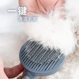 image-Pet Self-Cleaning Slicker Brush for Cats and Dogs
