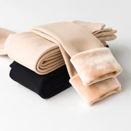 image-Women's Fleece Lined Thermal Leggings High Waist Thick Tights