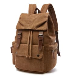 image-ZUOLUNDUO Canvas Backpack Women's Leisure Travel Bag Korean Style