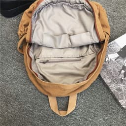 image-Canvas Travel Backpack 20-35L Unisex Rucksack with Computer Pocket