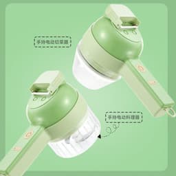 image-Wireless Electric Garlic Chopper Multi-Function Vegetable Cutter