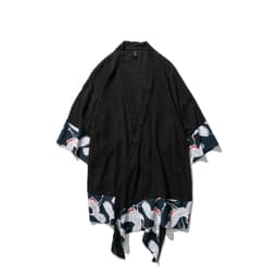 image-Men's Chinese Style Hanfu Tang Suit Kimono Robe Summer Sunscreen Cloak