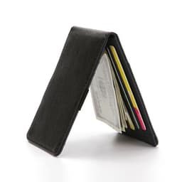 image-Short Wallet Brown PU Leather Solid Color