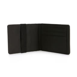 image-Short Wallet Brown PU Leather Solid Color