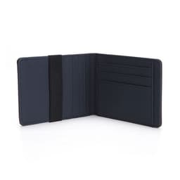 image-Short Wallet Brown PU Leather Solid Color