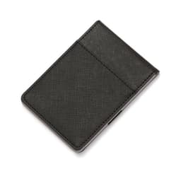 image-Short Wallet Brown PU Leather Solid Color