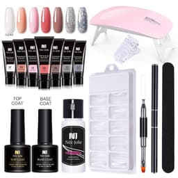 image-NeeJolie Nail Extension Gel Set 15-Piece Crystal Phototherapy Glue