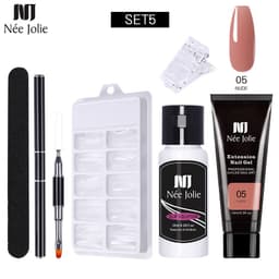 image-NeeJolie Nail Extension Gel Set 15-Piece Crystal Phototherapy Glue