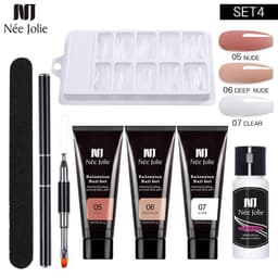 image-NeeJolie Nail Extension Gel Set 15-Piece Crystal Phototherapy Glue