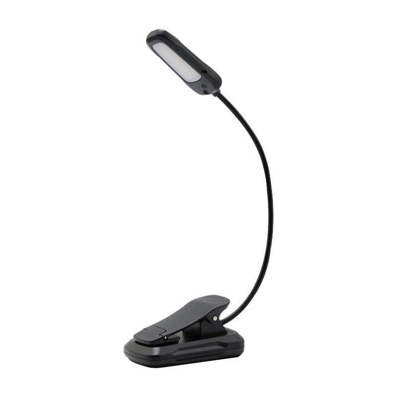 image-LED Clip Lamp USB Rechargeable Reading Light Eye Protection Mini Desk Lamp
