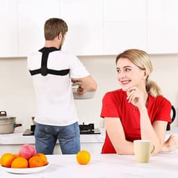 image-Jin Yikang C062 Posture Corrector Back Brace Belt Unisex Black