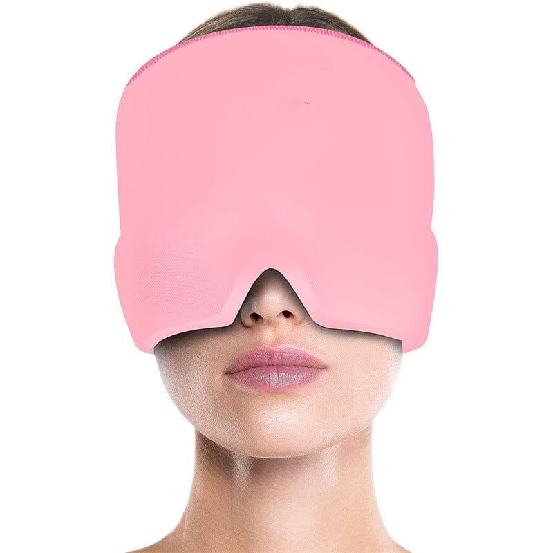 image-Migraine Relief Ice Compression Gel Eye Mask Cold Therapy